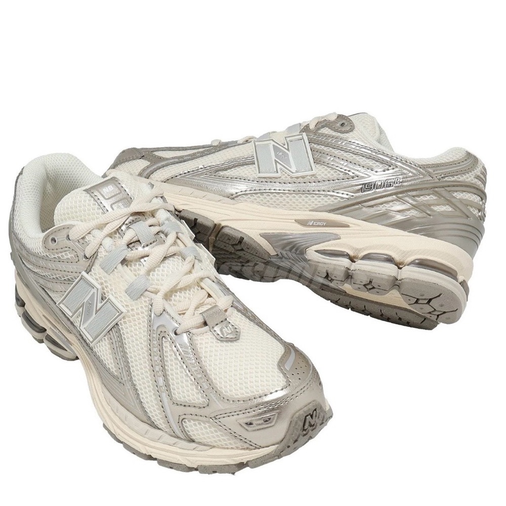 New Balance 1906R 💅✨ NB Arid Stone Permafrost Silver Metallic 1906 U1906RCN NEW - Picture 6 of 10